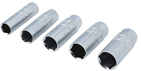 Laser 8292 Thin Wall Spark Plug Socket Set 3/8 D 5pc