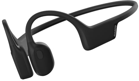 SUUNTO Sonic Open-Ear Bone Conduction Sports Headphone, Bluetooth Wireless Headset w/Enhanced Bass & Multipoint Connection, 10H Playtime w/Fast Charging, Built-in Dual Mics, Waterproof & Lightweight