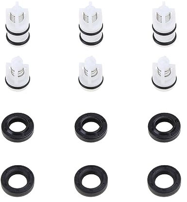 BHFYOB Tête de nettoyeur haute pression pour réparation de joint d'huile, valves anti-retour pour machine de nettoyage, accessoires de pièces d'eau