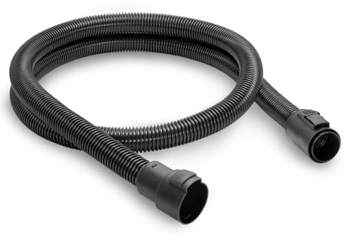 PRIMEBAG - Schlauch Verlängerung 4m kompatibel mit Kärcher WD2 WD3 WD4 WD6 MV2 MV3 MV4 MV6 A 2003 A 2004 uvm - Saugschlauchverlängerung für Nass-/Trockensauger mit Klick-Verschluss geeignet