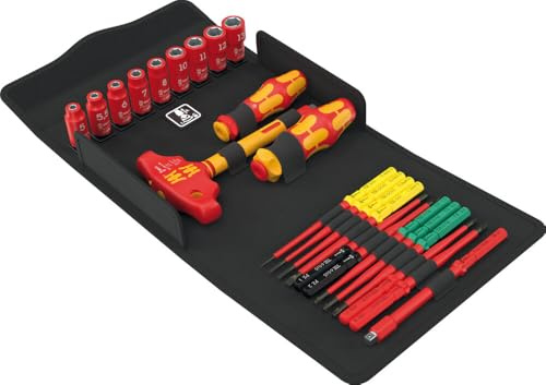Wera 05006632001 Kraftform Kompakt VDE 24 Allrounder Set 1, 25-teilig