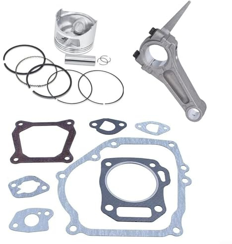 NbgrvB El Paquete de Montaje de pistón Incluye biela, Pin, Anillos y Juego Completo de Juntas para Honda para GX200