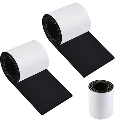 Feltrini Autoadesivi, Strisce Feltro Adesive Forti, 2mm Feltrini Mobili Strato Protettivo Feltro Tagliabile, Fai da Te Adesivo Feltrini per Divano, Gambe del Tavolo, Piedini Mobili di Sedie (2pc)