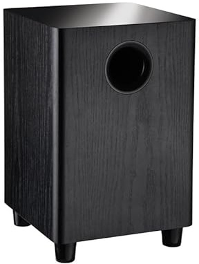 PUSOKEI 6.5 Inch Powered Subwoofer, 100W Powered Passive Home Theater Subwoofer Speaker, Plug and Play for Home Theater Systems and Amplifiers