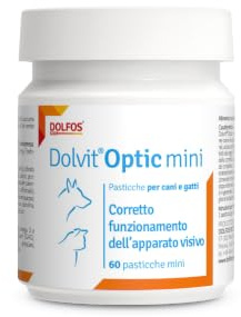 Kosttillskott för hund och katt 60 tabletter Mini Dolvit® Optic