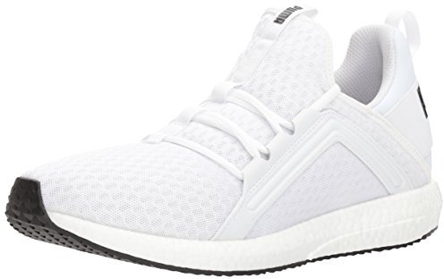 PUMA Men's Mega NRGY Sneaker, White Black, 7.5 M US