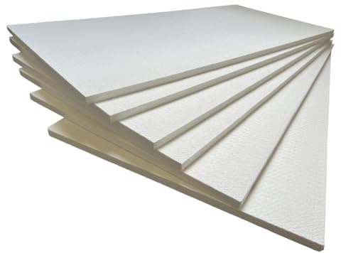 Polistirene estruso XPS | Spessore 2cm | Protezione sottofondo Piscina | Pannello Isolante compatto Termico Parete Cappotto Sotto Pavimento (15)