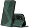 ZONNAVI Cover per Samsung Galaxy S21 Ultra 5G, Flip Custodia Pelle PU con [Slot Cart] [Supporto Stand] [Magnetica], Cover a Libro Portafoglio per Samsung Galaxy S21 Ultra 5G (Verde)