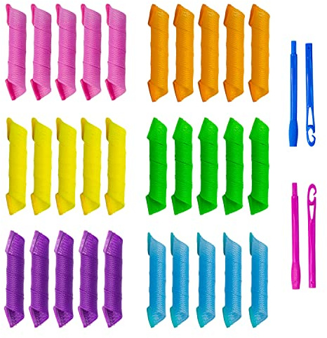 spiral hair curlers (9.8 Inch)