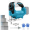 Akku Stichsäge kompatibel mit Makita 18V Akku, Elektro-Stichsäge mit 20 Stichsägeblatt, Arretierung und stufenlosem Geschwindigkeitsschalter,für Holz, PVC, Sperrholz und Metall (ohne Akku)