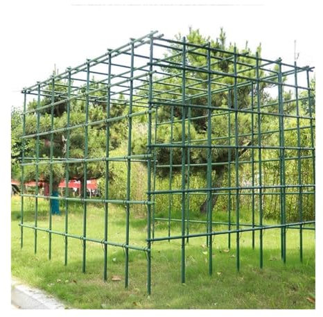 Estacas para enrejado de jardín Estacas para plantas de jardín de 90 120 150 180 210 240 Cm de altura, Estacas robustas para plantas/ Estacas de soporte para tomates Enrejado para pepinos para arriate