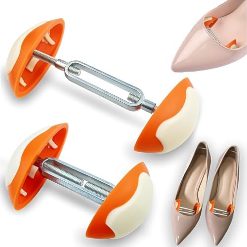 vcsjw 2 PCS Schuhdehner,Verstellbare Schuhspanner, Rutschfest Schuhdehner Schuhweiter,Schuhe Weiten Schaftspanner,Schuhspanner,Schadet Den Schuhen Nicht,Zum Geeignet Für Alle Arten Von Schuhen