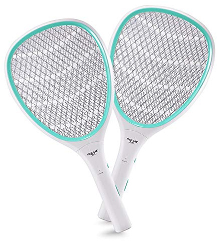 Faicuk 2 Pack Bug Zapper Racket Electric Fly Swatter