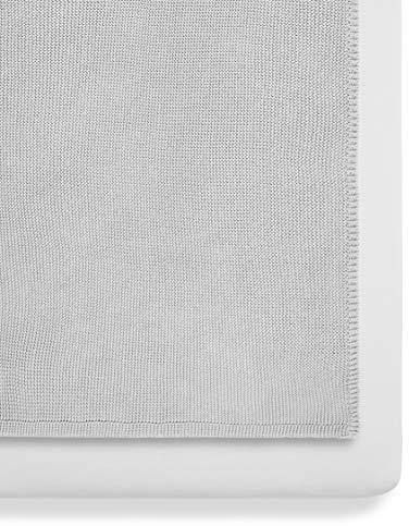 Snüz 3 Piece Crib Bedding Set – 100% Jersey Cotton – Blanket and Crib Sheets – Grey