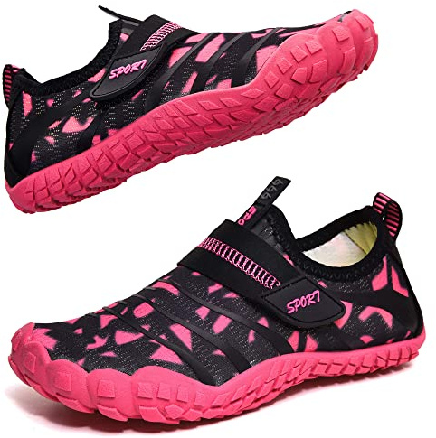 Kids Water Shoes Boys Girls Aqua Pool Swim Beach Shoes Kids Barefoot Quick Dry Lightweight Wet Surfing Diving