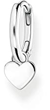 THOMAS SABO Single hoop earring with heart pendant silver 925 Sterling Silver