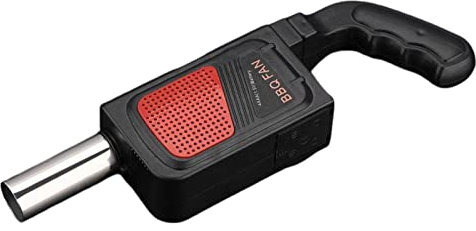 SHRIGM Souffleur d'incendie électrique,Barbecue Portable pour extérieur - Outil Tenu dans la Main électrique Soufflet feu Barbecue Ventilateur pour Le Pique-Nique extérieur