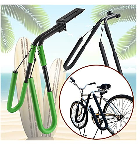 Mount Holder Bracke 25-32 mm 8-Zoll-Fahrrad-Surfbrett-Gestell an Sattelstützen Wakeboard-Fahrrad-Roller-Moped-Surfbrett-Träger (Colore : for Motorcycle Black)