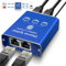 Goalake Switch Ethernet da 1 a 3 1000Mbps Sdoppiatore Ethernet RJ45 LAN Sdoppiatore di rete Gigabit Con Cavo USB a Type-C Splitter Ethernet per Computer, HUB, Switch, Router,Set-top box, TV