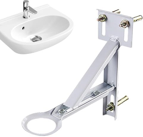 Supports de support d'évier sous plan,support d'évier sous plan - Kit d'installation de support d'évier - Support d'évier de cuisine réglable de 9 à 12.5 pouces, Support de lavabo de salle de bains, S