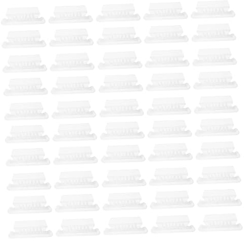 SHINEOFI Pestañas Colgantes Etiquetas Colgantes Pequeñas 100 Paquete Portátil Uso Prolongado para Carpetas de Archivos en Pvc para Archivadores