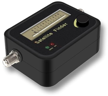 Receptor de satélite Buscador de satélite Digital, medidor de señal, puntero, receptor de TV por satélite, buscador de satélite para Antenas de Sistemas de Recepción Remota(Only device)