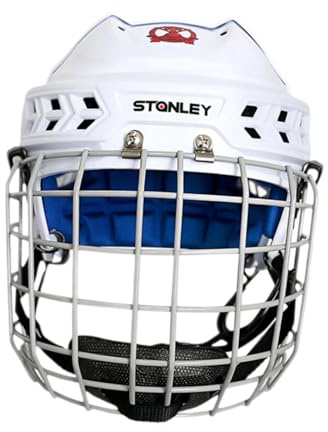 Fenteer Casco de Hockey para Hombre Y Mujer, Casco de Hockey sobre Hielo, Casco de Patinaje de Velocidad, Casco de Patinaje para Práctica, M