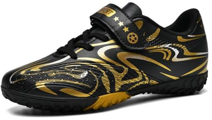 Boys Girls Astro Turf Football Boots Kids Anti-Slip Indoor Soccer Shoes Athletic Football Trainers Sneakers