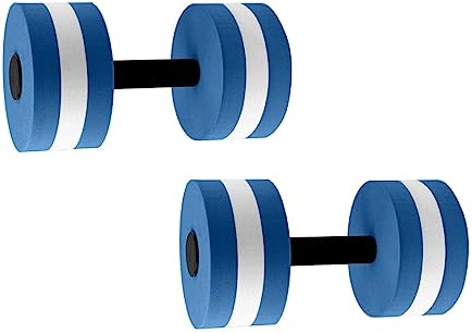 Lot de 2 haltères courts pour exercices aquatiques et aérobic, en mousse, pour exercices aquatiques, accessoires de sports nautiques
