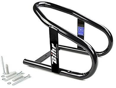 Cavalletto bloccaruota anteriore Bihr, per trasportare moti strada