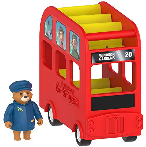 Paddington Bär Spielzeugbus - Offizielle Abenteuer von Paddington TV Spielzeugbus - Spielzeugbusse für Kleinkinder - London Spielzeug Bus - Paddington Bär Spielzeug - Frühes Lern von Regenbogen Design