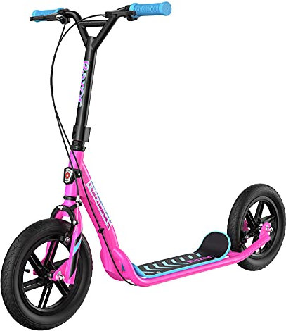 Razor Scooter Flashback Kick Scooter | BMX-Inspired Manual Standup (Pink)