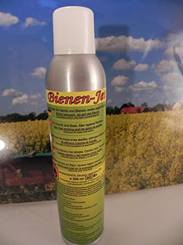 Generisch Rauchstoffersatz Bienen-Jet 300ml Spray Imker Imkerei Bienen Stichschutz (1L/70€) Rauchstoff Tabak Smoker