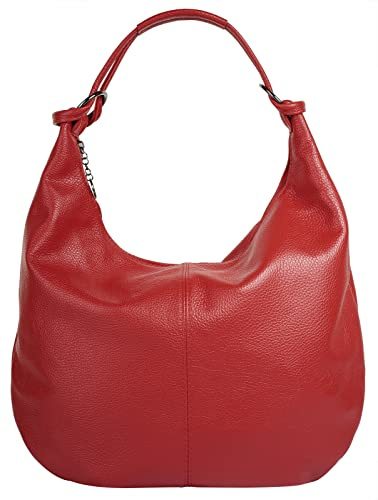 Cluty Shopper Echt Leder Damen Made in Italy | geräumiger Shopper | Handtasche für A4-Format 021418