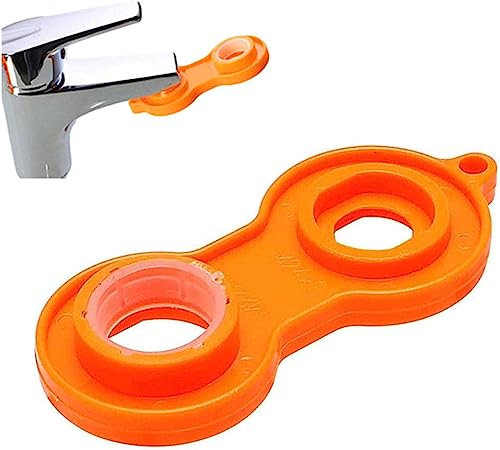 LATRAT Llave de boquilla mezcladora como llave de servicio para todos los grifos y grifos sanitarios de plástico, llave de boquilla mezcladora apta para Perlator M20 M22 M24 M28