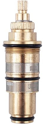 Sharplace Cartouche thermostatique de douche à noyau thermostatique, robinet de lavabo en laiton facile à installer, cartouche thermostatique de blanchisserie, .9