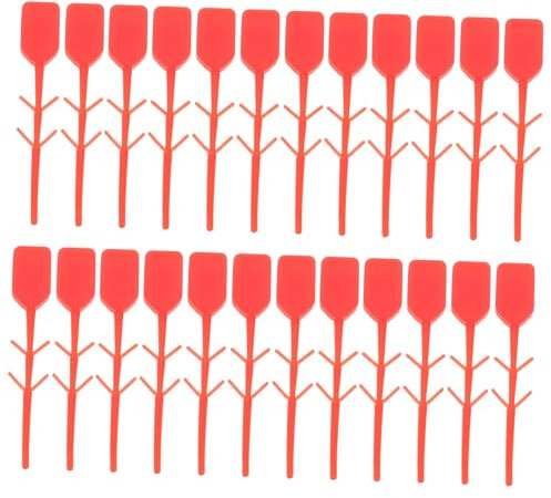 WATIIFUFU 100St Feuerlöscherverriegelung Feuerlöscher-Zugstiftdichtungen Tor Tür Plastikzubehör für Brandbekämpfung Versiegelung für Feuerlöscherzubehör Originalitätssiegel Zugstifte rot