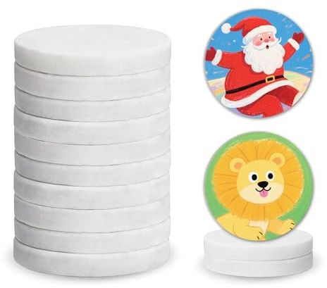 FZSECRIU 32 Stück steine zum bemalen，steine bemalen flach，dekosteine，dekosteine weiß