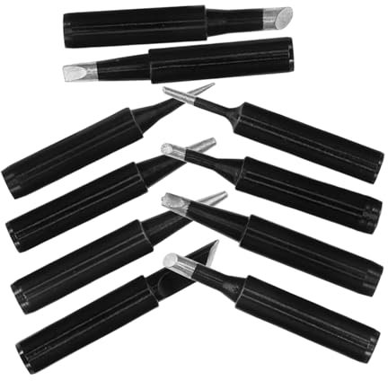 NUOBESTY 10 Piezas Puntas De Soldadura Para Herramienta De Soldadura Punta Ferro De Soldar