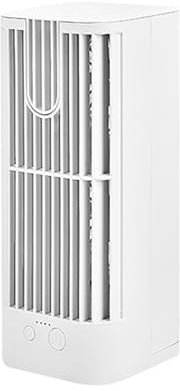 Climatiseur Mobile Silencieux,Réservoir 200ml,Ventes Flash Du Jour,3Vitesses,5W,Cooling Rapide,Lumière Colorée,Pour Maison Bureau Chambre,Avec Veilleuse,Mini Climatiseur Usb, Climatiseurs