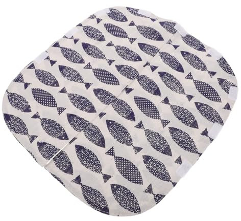 Sosoport Cortina de Repuesto para Puerta de Caja de Arena Autolimpiante Puerta de Caja de Arena para Gatos de de para Gatos de Lino Y Algodón Mantiene