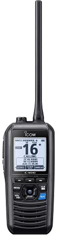 ICOM M94D VHF Marine Radio | GPS integrated | 6W transmit power | IPX7 waterproof | Floating design | Loud 750mW audio