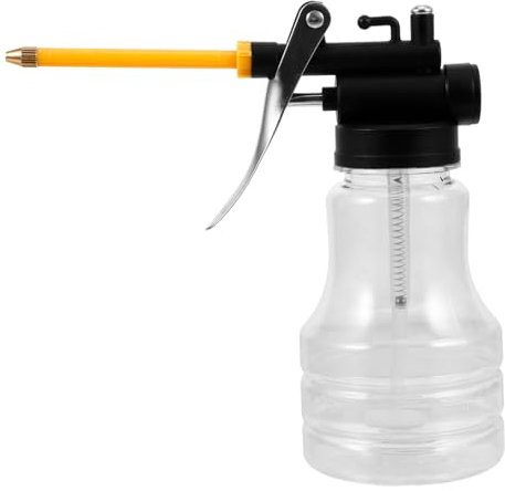 MAGICLULU Oil Bottle Long Mouth Spout Hand Pump Oiler for Car Engine Lubrication for Vehicle Maintenance and Oil Dispensing