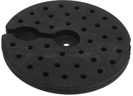 FONDOTIN Base Pesante per Lampada Pavimento Chassis in Plastica Resistente e Stabile Base Rotonda Liscia Antiscivolo per Piantana Lampada Soggiorno e Ufficio