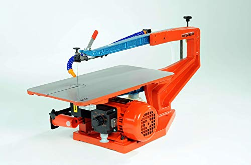 Hegner Feinschnittsäge Multicut Quick mit Fußpedal (elektr. Drehzahlregelung 400 – 1400 U/min; Dekupiersäge mit neigbarem Sägetisch, Durchgang: 56 cm; Höhe 65 cm) 2220000