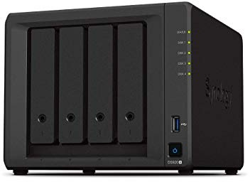 Synology DiskStation DS920+ Serveur de Stockage NAS Mini Tower Ethernet/LAN Noir J4125