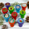 Set 10 Stück Stempel Weihnachten, selbstfärbend, Weihnachtsstempel für Kinder, ideal für Adventskalender, als Mitgebsel & Mitbringsel, Stempelsatz Xmas zum Adventsbasteln DIY