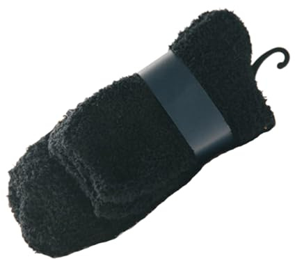 GALPADA 3 Paires Chaussettes De Couchage Homme En Polaire Épaissie Chaussettes Moelleuses Chaudes Taille Unique Pour Maison Sommeil Hiver