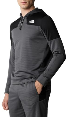 The North Face Mountain Athletics Felpa con Cappuccio Anthracite Grey/TNF Black/Asphalt Grey M