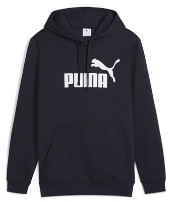 Puma ESS No. 1 Logo Hoodie FL, Sweats à Capuche Homme, New Navy,